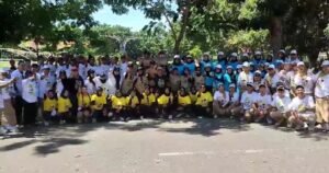 Semarak HUT RI Ke-79, Enam Regu Tim Relawan Ma'Anti dan Obama Ikuti Lomba Gerak Jalan