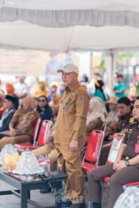 Wakil Bupati Furqanuddin Masulili Lepas Lomba Gerak Jalan