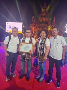 Terima Penghargaan di Bali, Bupati Banggai Bersama Para OPD Turut Menghadiri