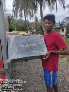 Diknas Banggai Luncurkan Starlink di Lima Sekolah