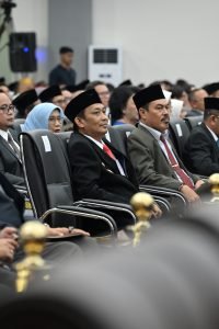 Tugas Perdana, Pjs Bupati Banggai Hadiri Pelantikan Aleg Deprov