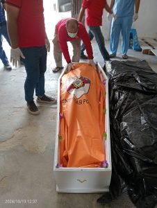 Di Jemput Kapolres, Jenazah Benny Laos Tiba di Luwuk, Lanjut Ke Jakarta