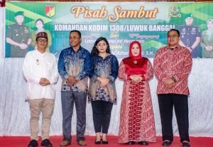 Pjs Bupati Banggai Hadiri Pisah Sambut Dandim 1308/LB