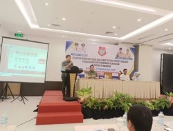 Syafrudin Hinelo, dalam menyampaikan Kegiatan Advokasi Tugas dan Fungsi Satgas TPPKSP Terhadap Pencegahan dan Penanganan Kekerasan di Satuan Pendidikan.