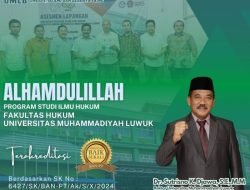 Ucapan Universitas Muhammadiyah (Unismuh) Luwuk