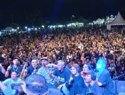 Warga Kecamatan Masama Padati Kampanye AT-FM